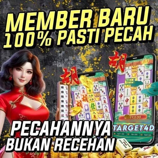 Target4D > Gacor 4D Situs Toto Slot Bonus New Member 100 Terbesar